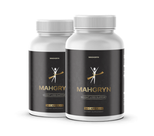 Mahgryn weight management supplement bottles